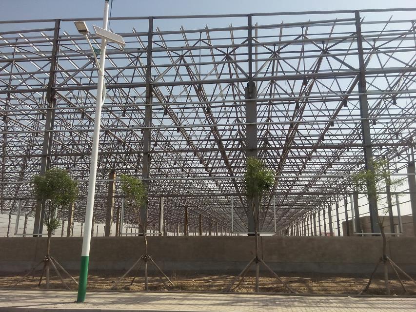 乌海汽车工业厂房网架